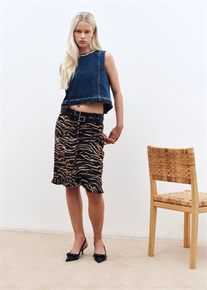 Medine top Dark Blue Denim Baum Und Pferdgarten 